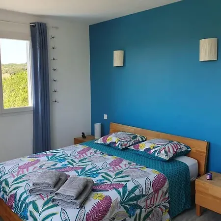 Sans Vis-a-vis Avec Vue Et Piscine Situee Entre Nimes Et Montpellier, A 20 Minutes Des Plages Villa Aigues-Vives (Gard)
